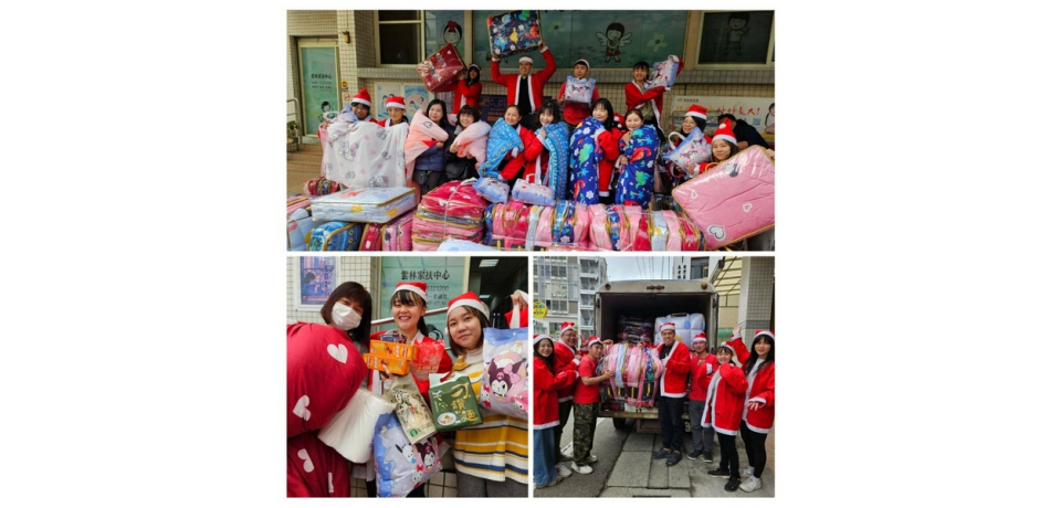 冷空氣與低溫　雲林縣民胡珊珊連續18年送棉被給雲林家扶(圖)