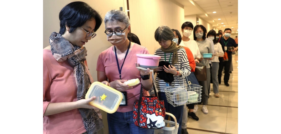 里仁社會企業引領減塑風潮 參與bb減塑大集合 攜手廠商與員工 共創「減少超過1.7噸碳排放」新紀錄(圖)