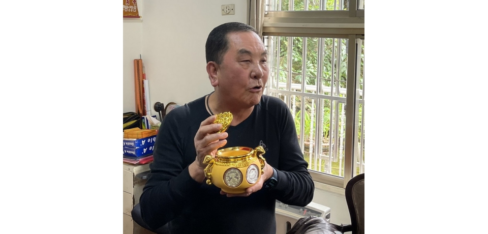 紫南宮蛇年錢母將於元旦發送　主委莊秋安：今年錢母是聚寶盆旺金銀(圖)