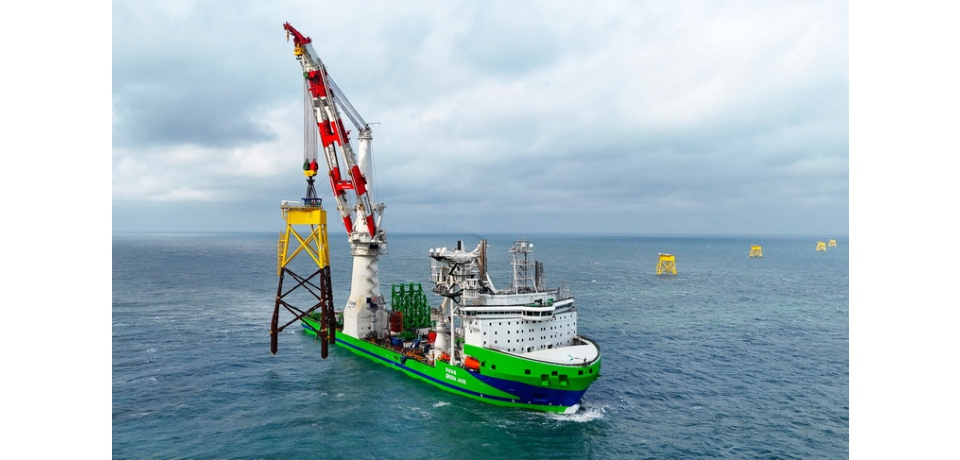 台船環海再簽訂渢妙風場水下基礎基樁及海上變電站運輸安裝合約 完整提供水下基礎以及海上變電站安裝服務(圖)