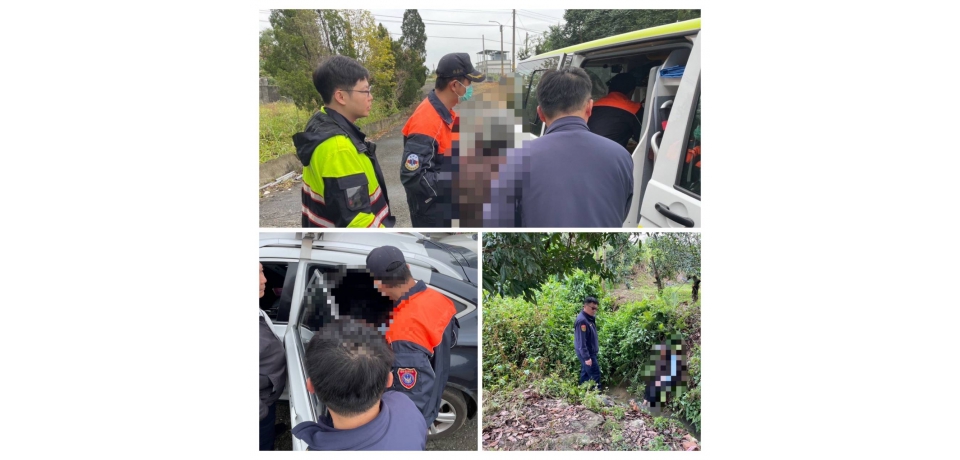 寒流來襲 斗南警尋獲失蹤老婦平安返家團圓(圖)