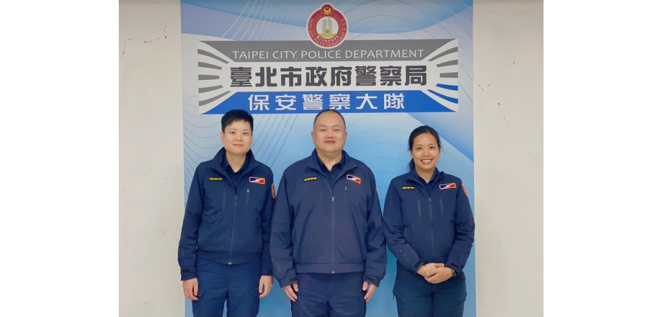 寒冬運將突感不適 保大警協助緊急送醫(圖)