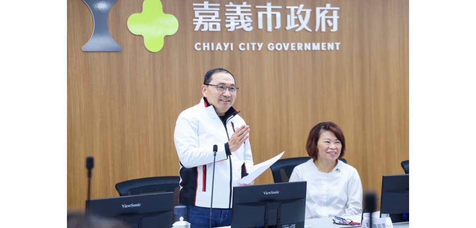 侯友宜率團赴嘉義市政府交流 共創文化永續及青年發展新契機(圖)