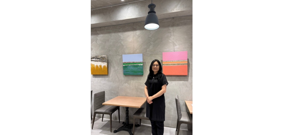 藝術家陳曉秋「海洋交響曲」主題作品展 帕莎蒂娜烘焙坊文化店精彩開展(圖)