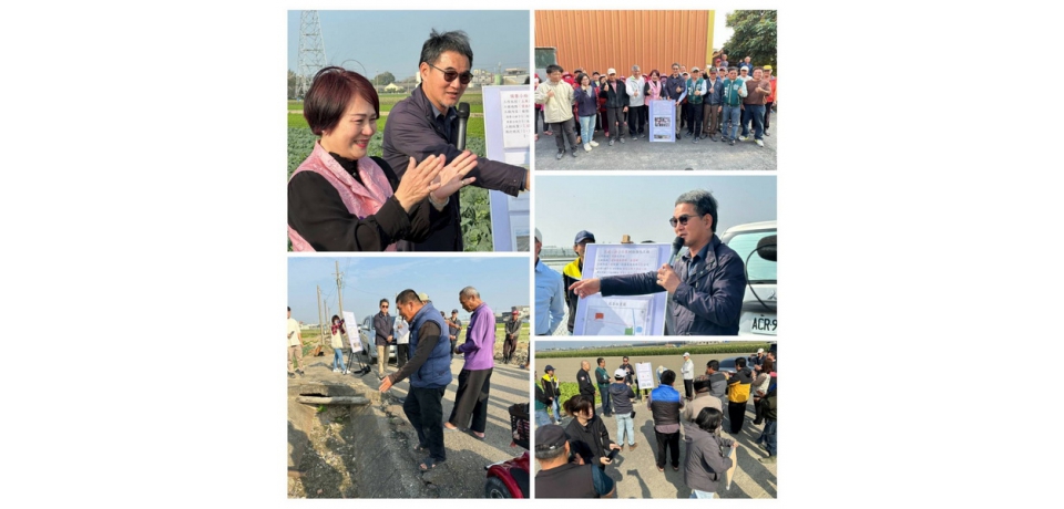 立委劉建國爭取近5000萬 改善元長麥寮14條農水路，提升農民灌溉效能、保障農作物生長品質(圖)