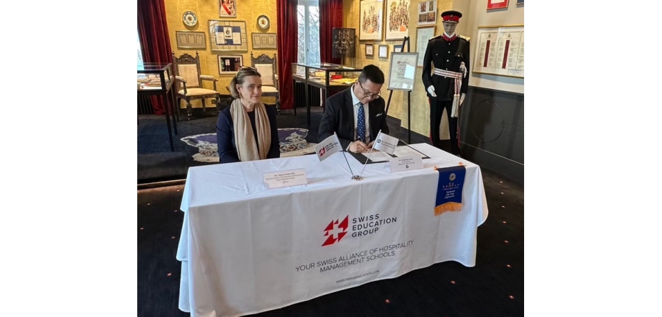 暨大管理學院攜手瑞士教育集團 簽署雙聯學制 打造國際飯店與觀光管理人才(圖)