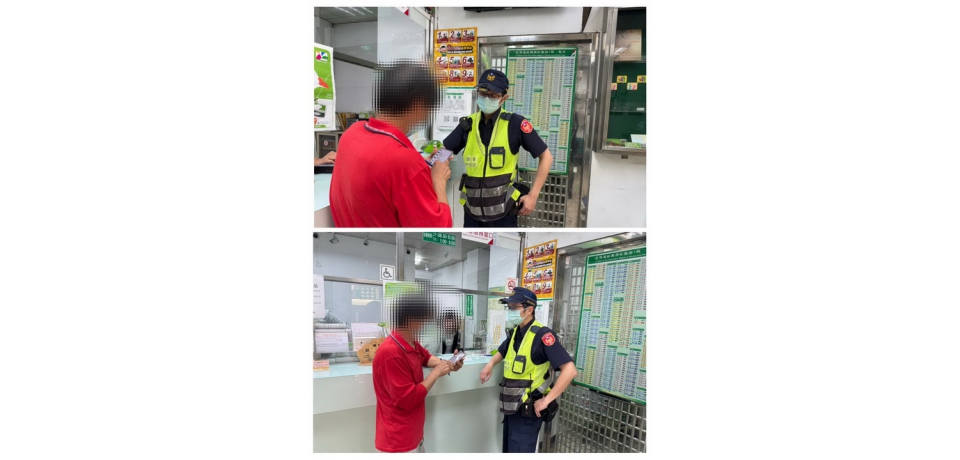 台G店董事長教你投資！? 雲林東和出所警與機警行員及時阻詐(圖)