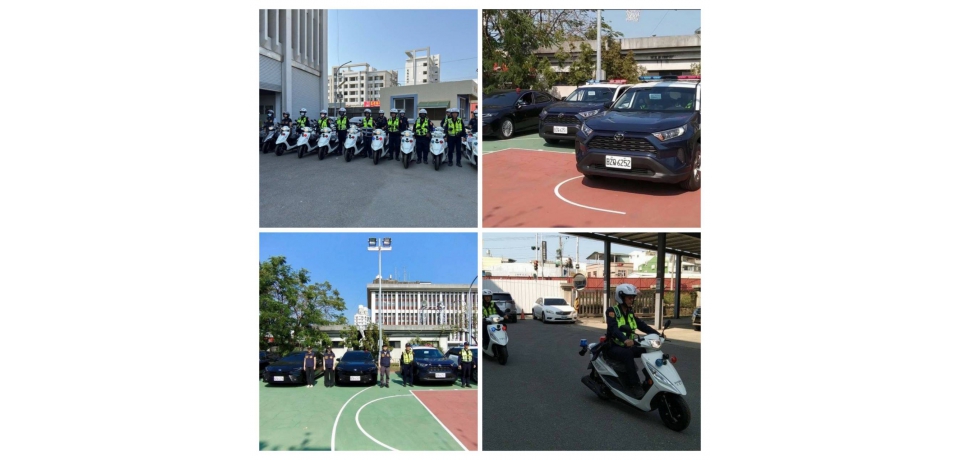 犯罪偵查利器來了 雲林警新購58輛警用車輛結合AI智慧巡防系統 守護鄉親安全(圖)