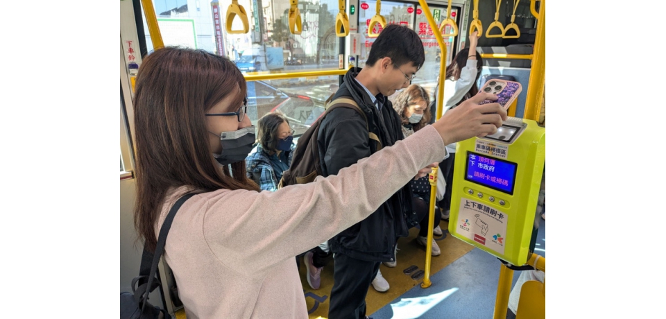 台中Go快速飆破2萬人！新增市民乘車碼功能 帶動綁定率熱潮(圖)