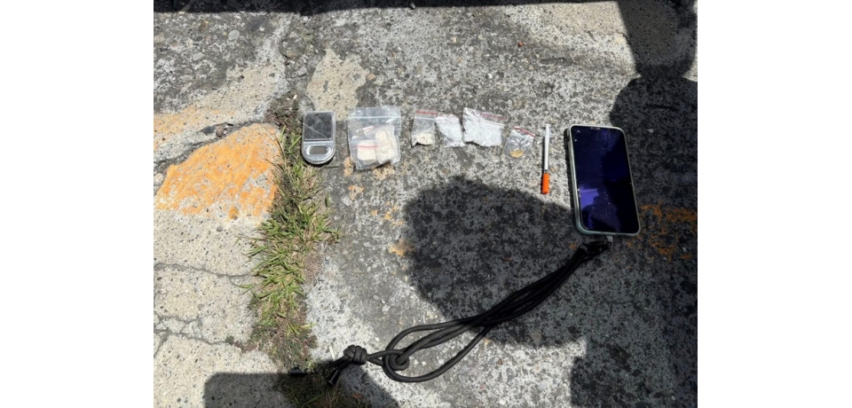 草屯上林派出所警破獲攜毒又變照車牌(圖)