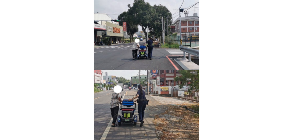 斗南警即時協尋  迷途男子平安返家(圖)