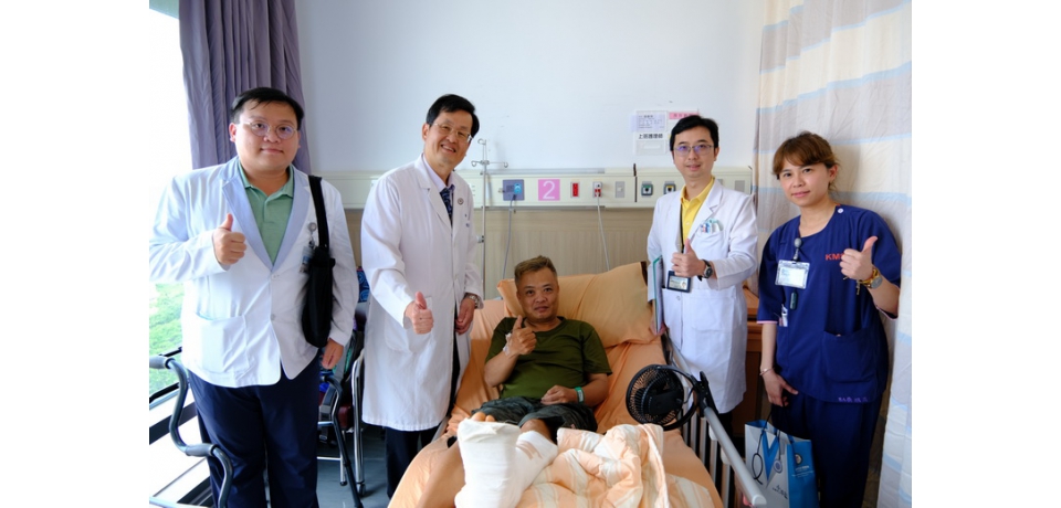 小港醫院洪志興院長領軍打造即時溫暖的職災照護網 突破2000例里程碑 讓勞工專心養傷、無後顧之憂。(圖)