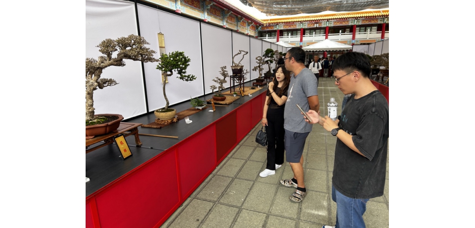 2025臺南市盆栽展覽開展 市長黃偉哲邀請市民朋友蒞臨參觀(圖)