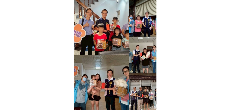 雲林縣警端午送暖 關懷弱勢與高風險少年(圖)