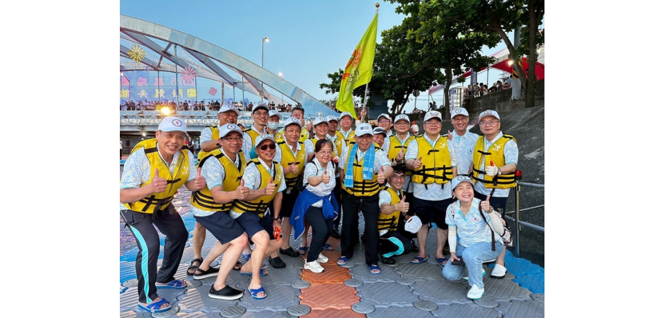 2025鹿港龍舟賽登場 南投縣府團隊參賽交流(圖)