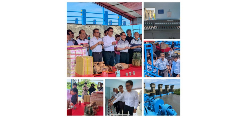 濁幹線百年大圳遵循古禮   圳頭敬祭紀念活動(圖)