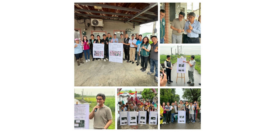立委劉建國爭取近6000萬 改善北港農業區農水路及麥寮三盛社區排水系統 提升農民及地方居民基礎建設(圖)