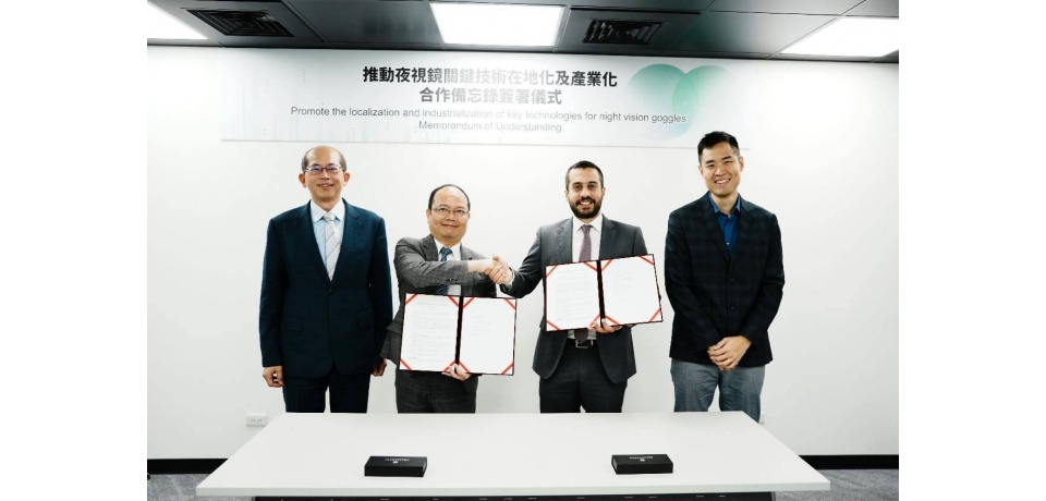 金屬中心攜手希臘Theon Sensors推動夜視鏡關鍵技術產業在地化(圖)