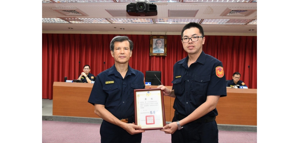 台北市北投警許哲豪查尋失蹤人口不遺餘力 獲頒警政署績優獎殊榮(圖)