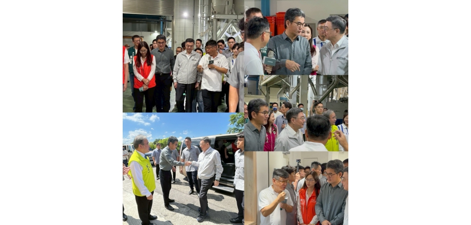 卓榮泰視察斗南精米工廠　公糧價格調漲、導入AI化儲備　建國籲中央強化農產支持(圖)