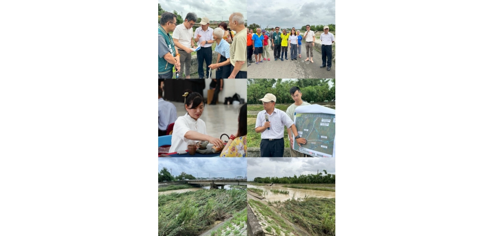立委劉建國與第五河川分署長災後視察大湖口溪部分溢堤 將啟動橋梁與堤防改善工程　全力防範溢堤風險(圖)
