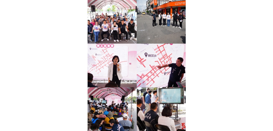 斗六市後火車站周邊道路改善工程啟動 打造雲林首善之都整齊有序市容(圖)