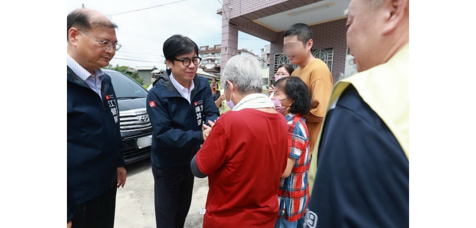高雄市長陳其邁：感謝工會行善特攻隊展現做工仔人ㄟ義氣 助風災災民重建家園(圖)