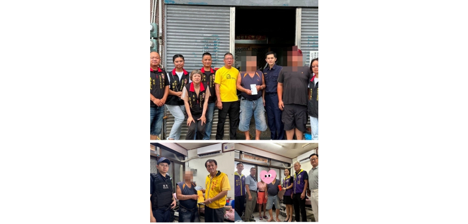 男子因病成植物人　斗南警與慈善團體接力助度難關(圖)