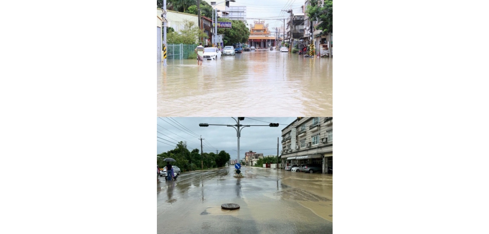 斗南大淹水因下水道未設防護設施　環團盼雲林縣府速改善(圖)