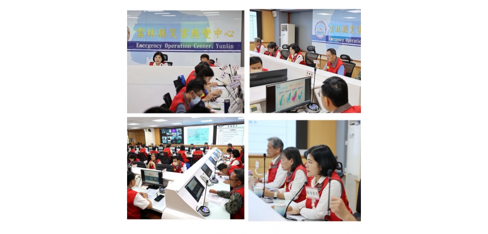 楊柳颱風來襲 雲林縣長張麗善主持災防會議 籲鄉親做好防颱整備(圖)