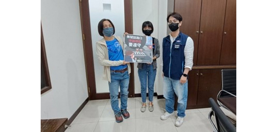 落實「路口慢看停」 高雄區監理所向貨運業者進行防制宣導(圖)