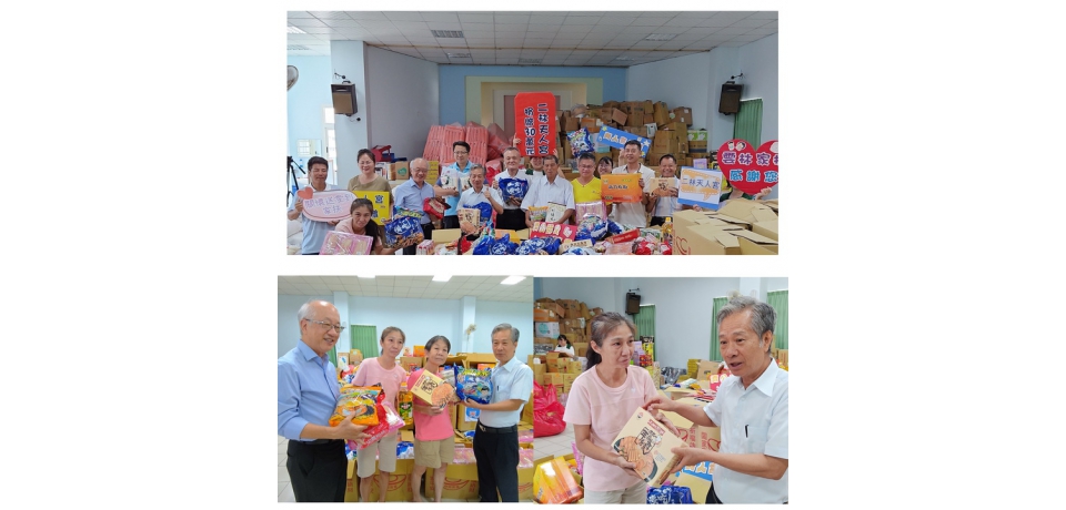 天人宮濟公師父不忍受扶家庭辛苦 百萬物資助雲林家扶點亮希望之光(圖)