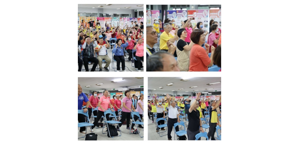 百人歲、萬歲康 雲林上場夯運動 張麗善號召健康雲林 活力永續 揪來動(圖)