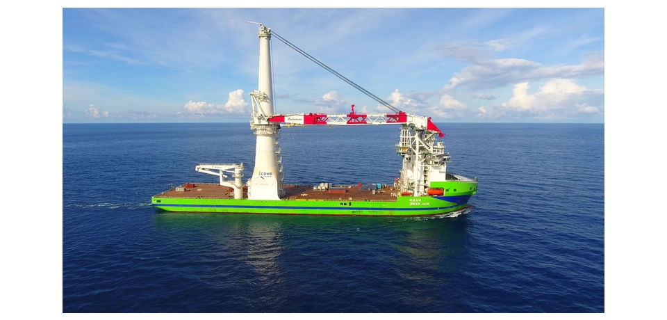 台船環海二度獲得3-1期區塊開發合約 簽訂海盛風場(Formosa 4)共35座水下基礎及海上變電站運輸安裝、海床拋石工程合約(圖)