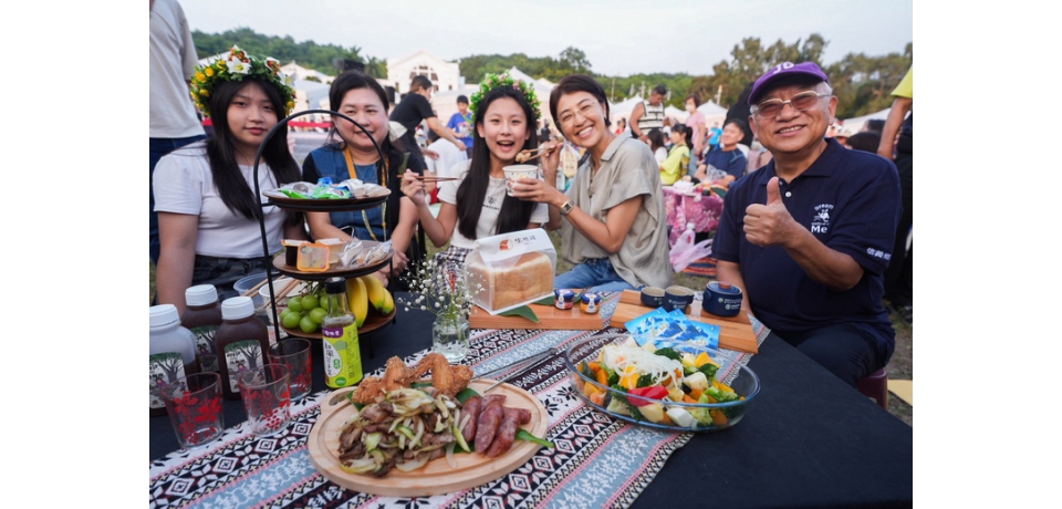 馬拉桑野餐活動　南投縣長許淑華與民眾同歡(圖)