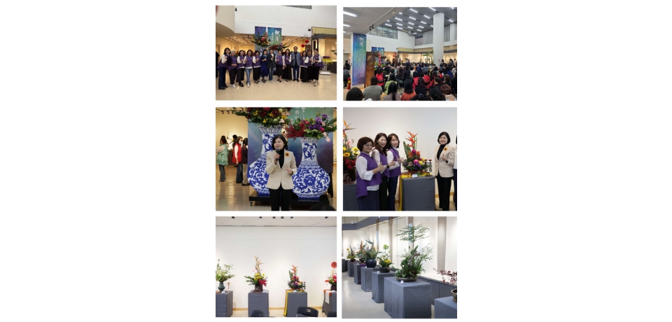 瓶賞—蘊古成今中華花藝特展登場　張麗善縣長邀民眾共享花藝之美(圖)