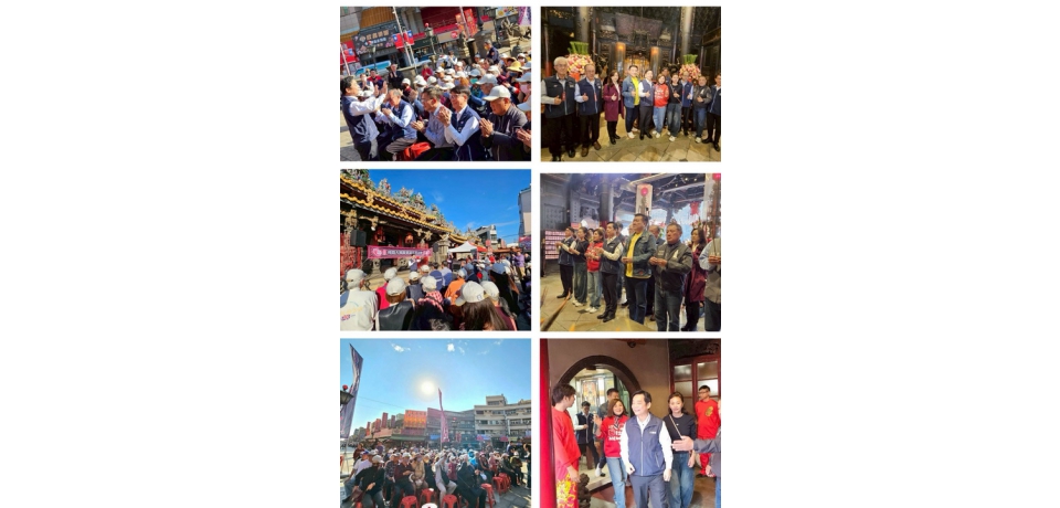 公路局攜手保庇天后王彩樺前往北港朝天宮快閃，宣導用路人風險意識(圖)