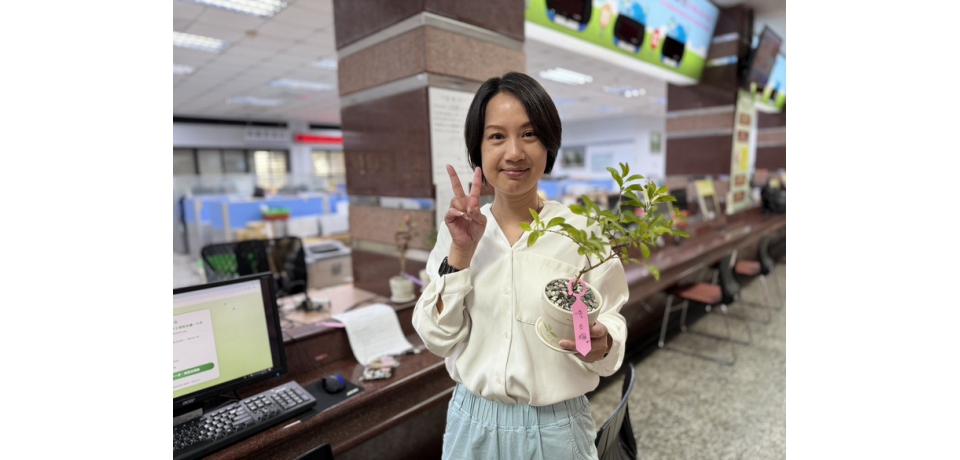 高雄區監理所推「預約早苗」快閃活動　汽燃費約扣結合減碳永續　提前達標種下100棵樹　(圖)