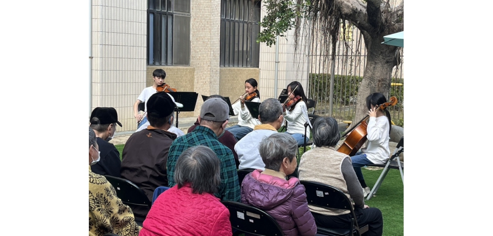 青春樂音迎新年　樂活旋律溫暖每個角落 草屯療養院辦理「樂音療心．溫暖同行」公益音樂演奏活動(圖)