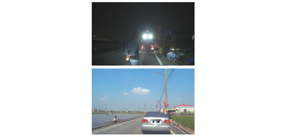 老翁身體不適跌落水溝　斗南警即刻救援助返家(圖)