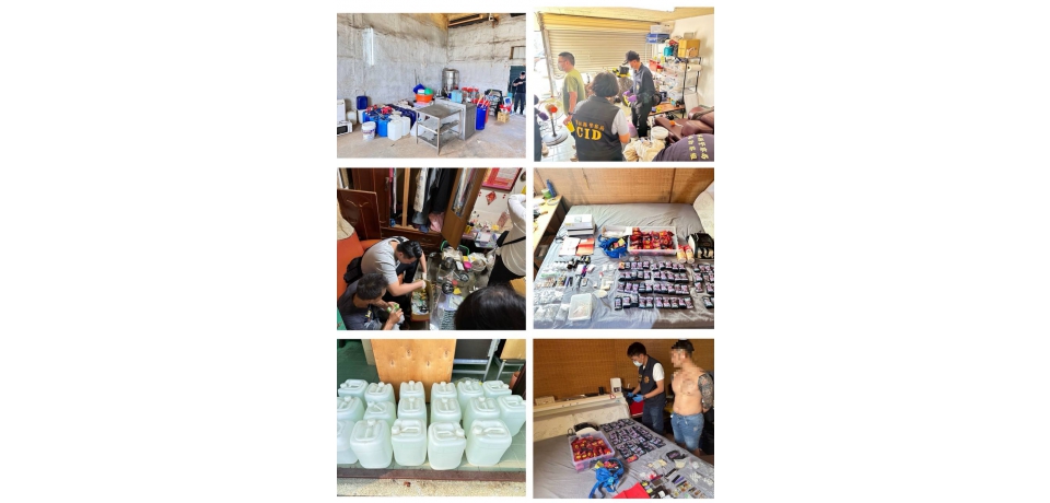 掃毒不手軟、緝毒不罷休！ 山區民宿暗藏製毒廠　雲林檢警強勢攻堅阻斷4萬包毒咖啡流入市面(圖)