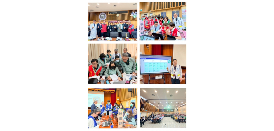 強化國家醫療韌性 臺大醫院雲林分院辦城鎮韌性演習　提升災害醫療應變能力(圖)