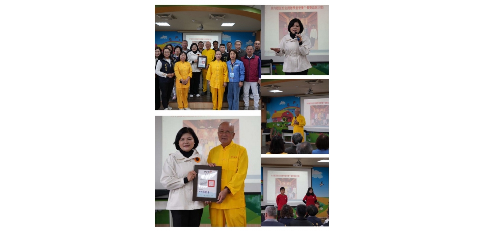 原始宮捐助學童午餐費11年不輟 縣長張麗善赴民生國小致贈感謝狀(圖)