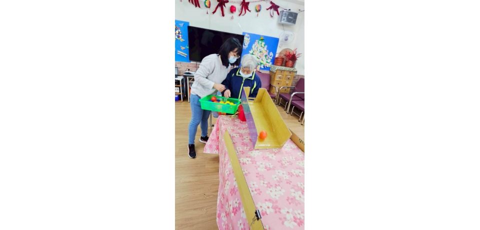 草屯療養院附設南投縣公立社區長照機構推感官訓練 色彩球活化大腦！讓復健成為快樂的日常練習(圖)