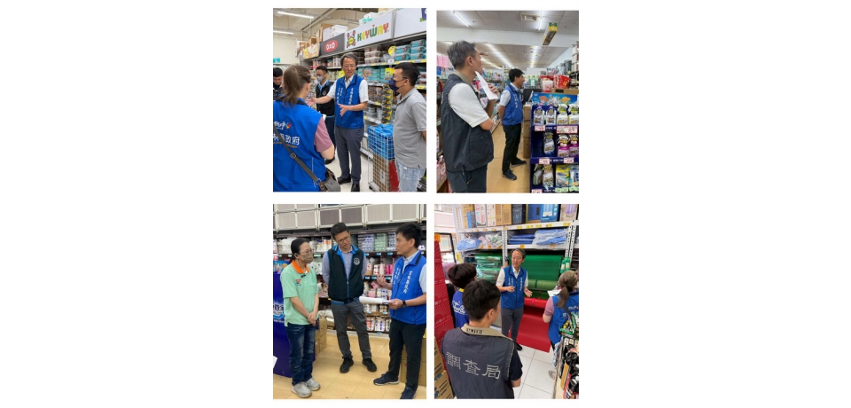 跨機關聯合訪視民生通路　雲林縣政府宣導塑膠原料供需媒合機制(圖)