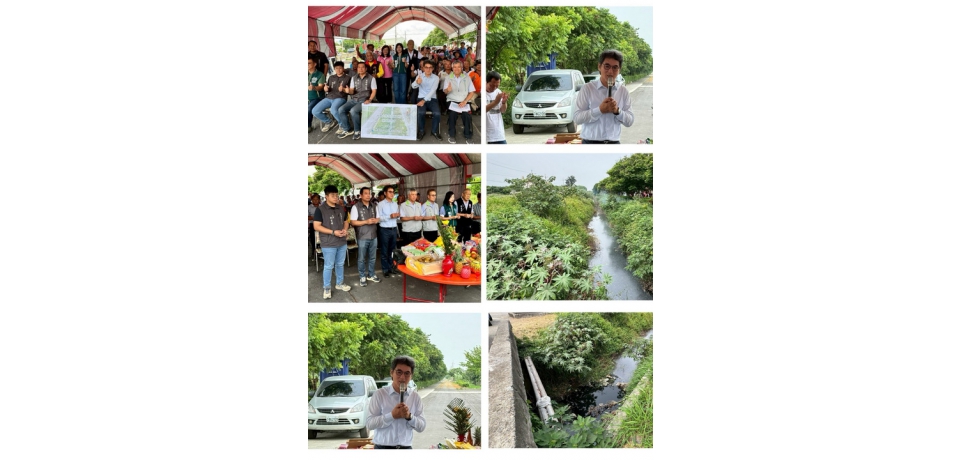 立委劉建國爭取近 7 千萬改善東勢海豐大排！提升水利設施 守護雲林家園(圖)
