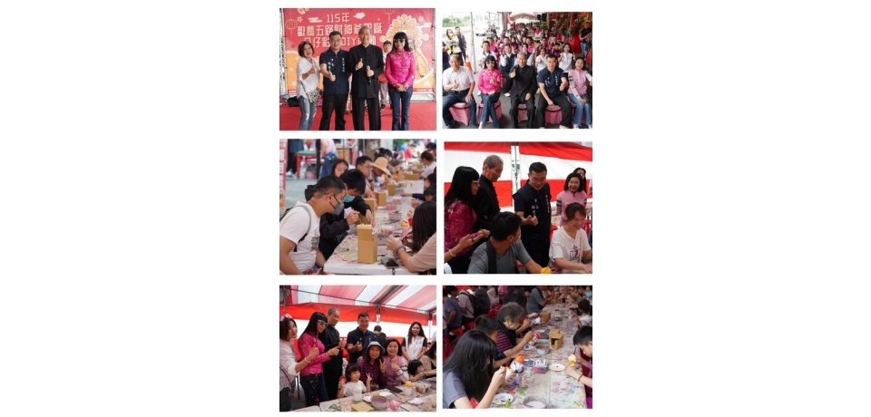 【藝起發財】斗六五路財神宮辦公仔彩繪　親子同樂體驗在地信仰文化(圖)