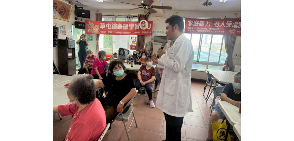 AI互動健康衛教進社區　草屯療養院攜手長者預防三高守護健康(圖)