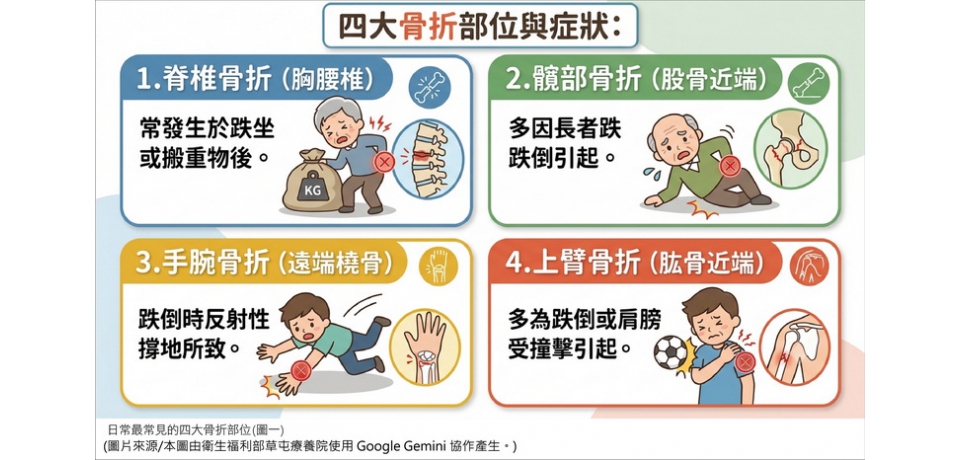 跌倒危機藏在日常中！掌握四大骨折警訊與三大保骨營養素(圖)