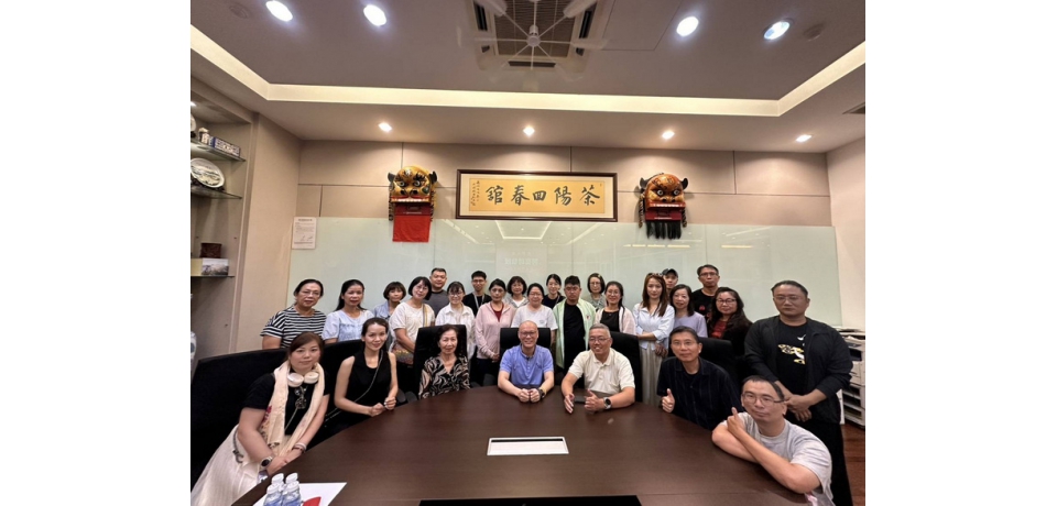 高雄師範大學東南亞學碩士在職學位學程參訪雪隆茶陽會館　深化臺馬客家文化與文史交流(圖)